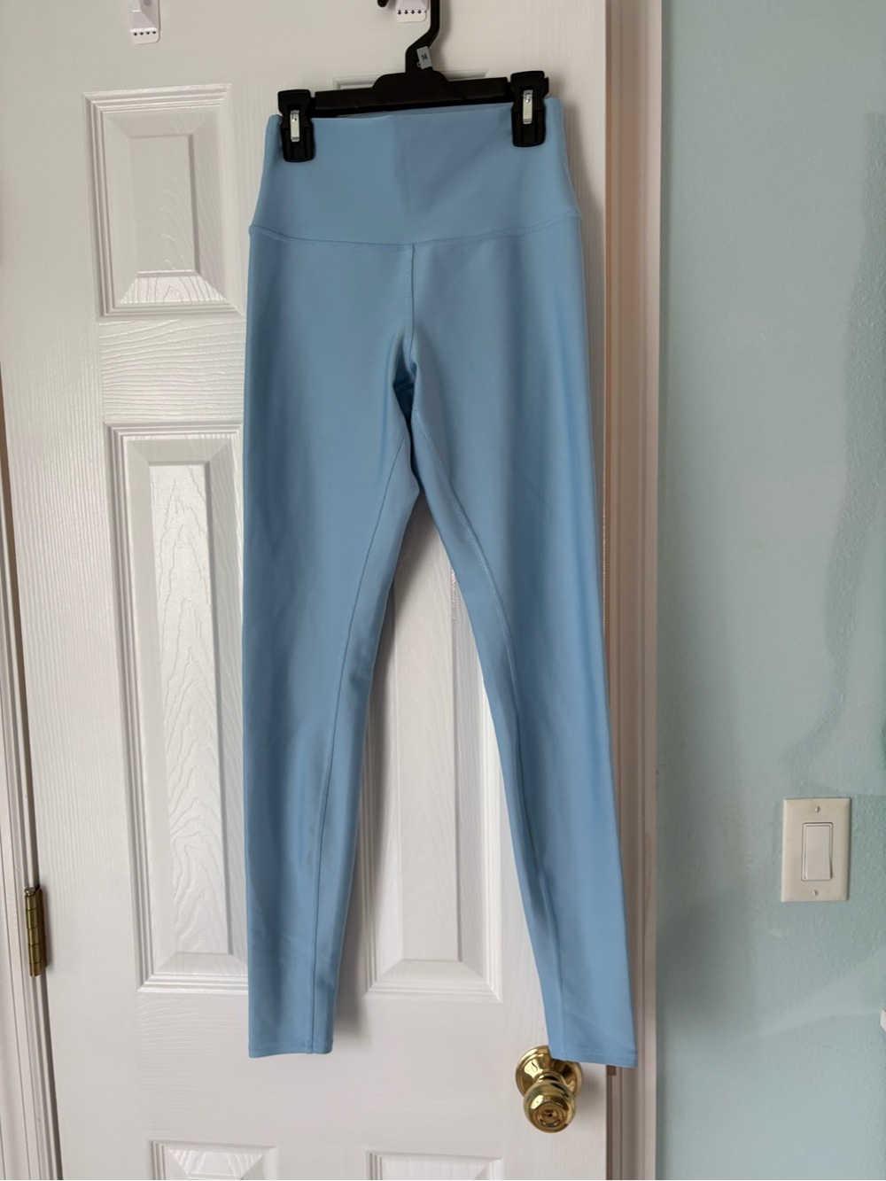 ALO Yoga women Sky Blue High-Waist Leggings